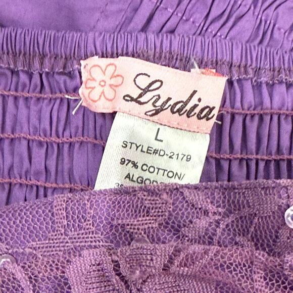 Purple Sequined Corset S - Picture 5 of 5